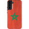 Morocco Flag Distressed Galaxy S22 Plus Pro Case